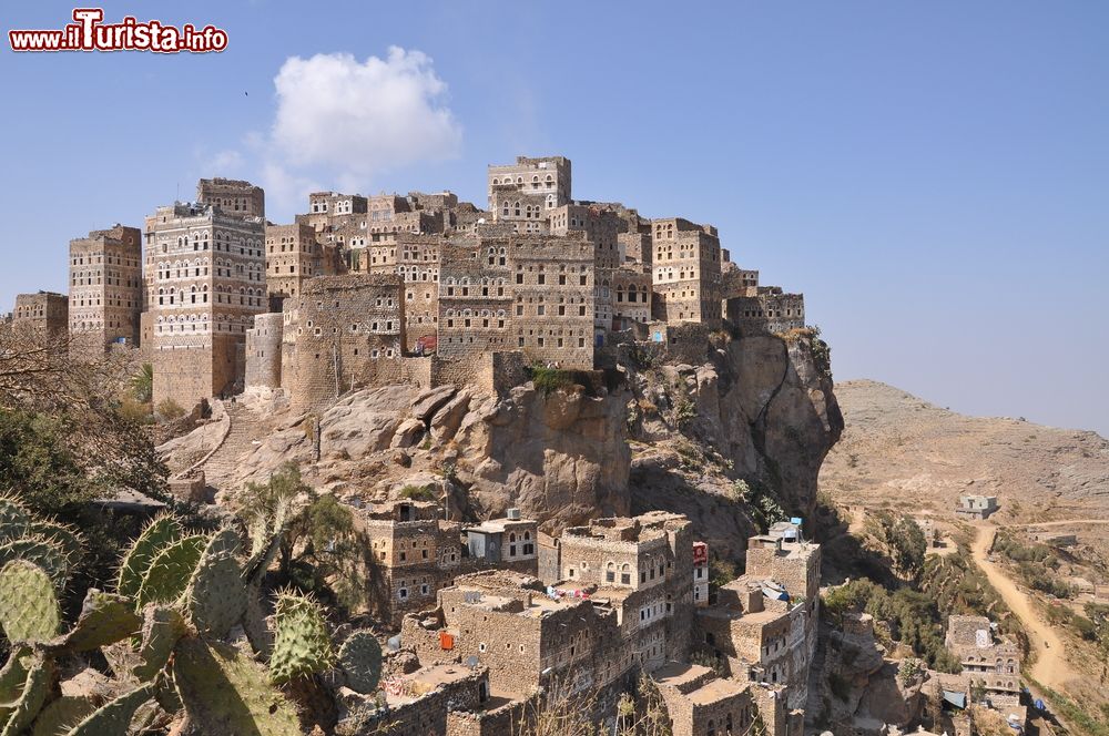 Immagine Il pittoresco villaggio di Al Hajjarah sulle  Haraz mountains, nello Yemen