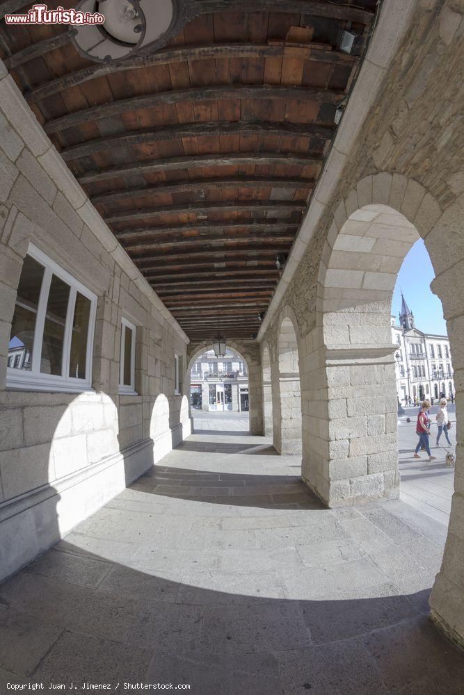 Immagine Il portico della cattedrale romanica di Santa Maria di Lugo, Galizia, Spagna - © Juan J. Jimenez / Shutterstock.com