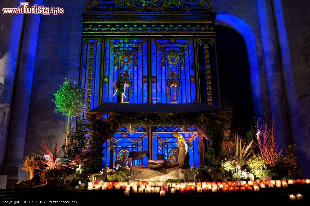 Immagine Il presepe allestito per l'Avvento nella cattedrale di Chartres, Francia - © DIDIER FOTO / Shutterstock.com