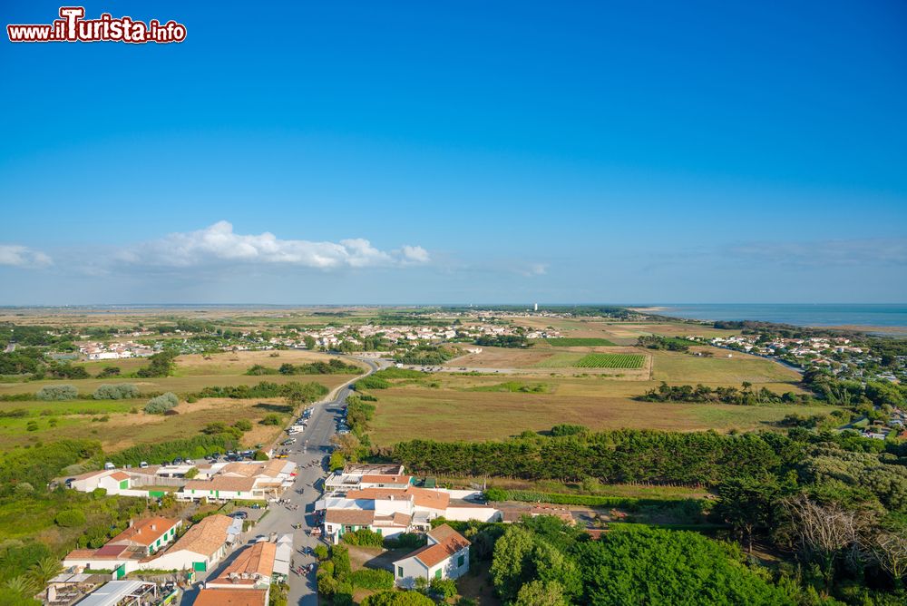 Immagine Il punto più a ovest di Ile de Ré, Francia. Quest'isola dell'oceano Atlantico è situata di fronte a La Rochelle.