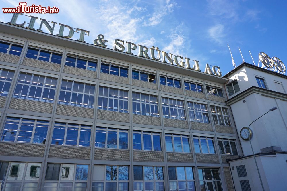 Immagine Il quartier generale della Lindt & Sprüngli a Kilchberg nel Canton Zurigo in Svizzera