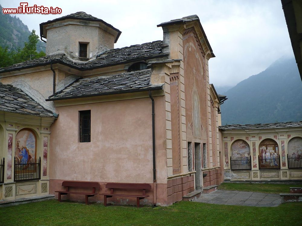 Immagine Il Santuario di Vourry vicino a Gaby, provincia di Aosta - © Francofranco56 - Wikipedia