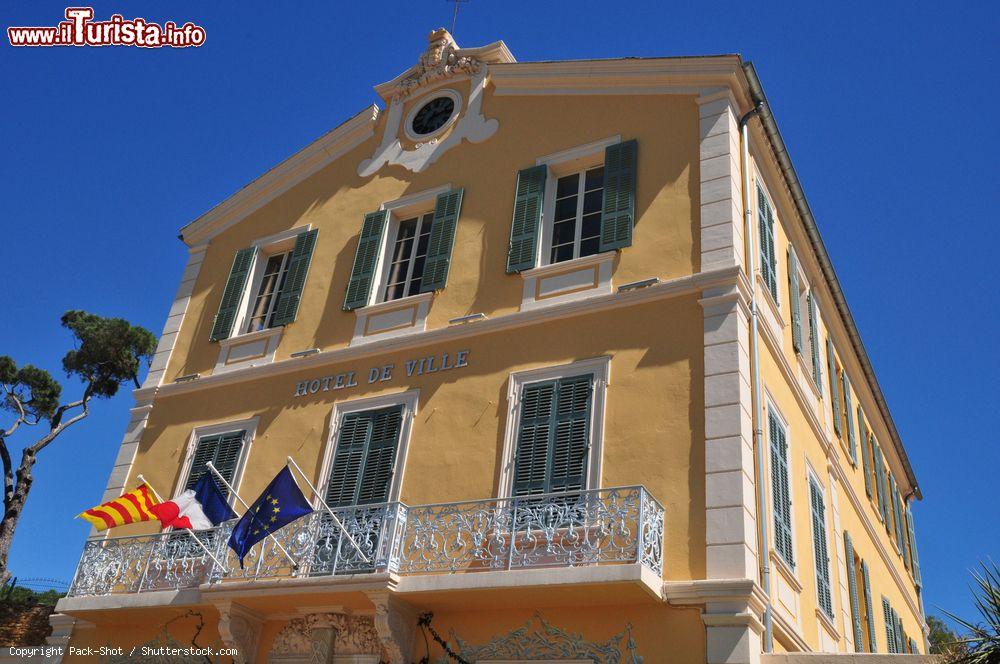 Immagine Il vecchio Palazzo Municipale di Bormes-les-Mimosas, in primavera (Francia) - © Pack-Shot / Shutterstock.com