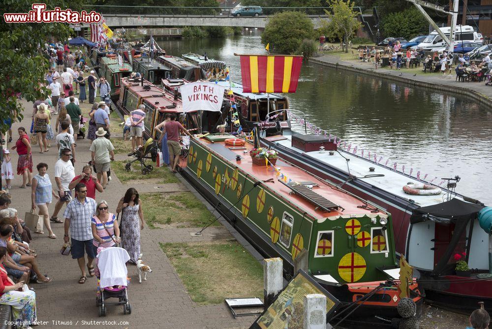 Immagine Il Waterways Festival sul Kennet & Avon Canal a Newbury in Inghilterra - © Peter Titmuss / Shutterstock.com