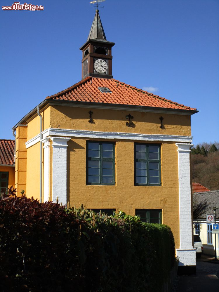 Immagine L'Industriemuseum Kupfermühle di Harrislee, località sul fiordo di Flensburg (Schleswig-Holstein, Germania).