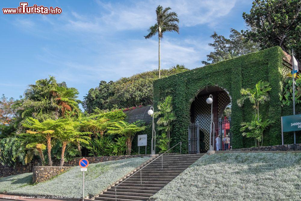 Immagine Ingresso principale del Giardino Botanico di Puerto de la Cruz, Spagna - © Salvador Aznar / Shutterstock.com