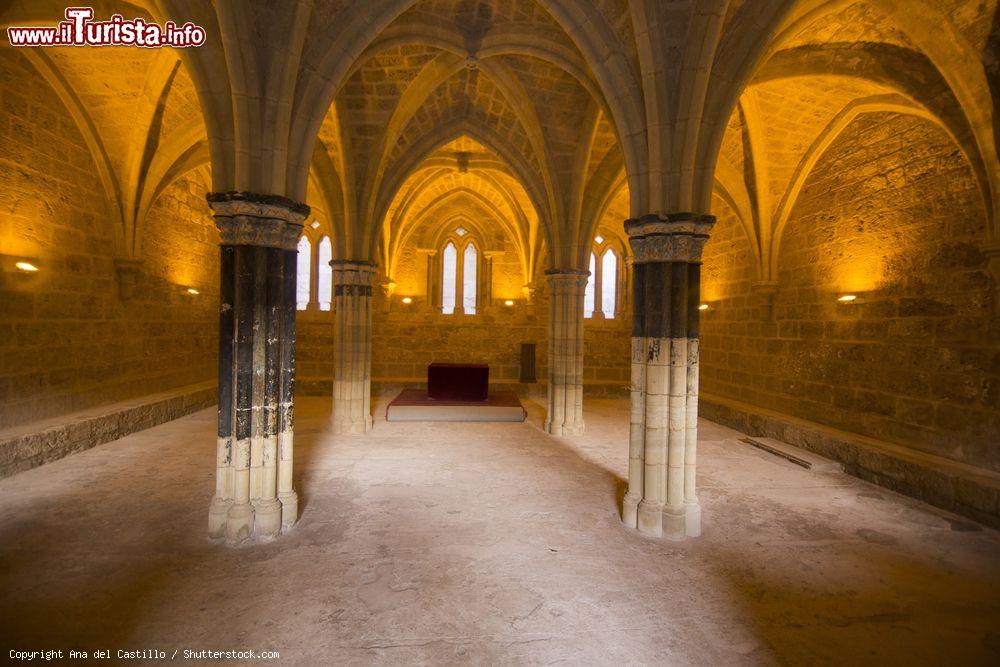 Immagine Interno del Monastero di Pietra a Nuevalos, Spagna. Si tratta di uno dei siti storici e turistici più importanti del paese: da monastero cistercense è stato trasformato in albergo esclusivo - © Ana del Castillo / Shutterstock.com