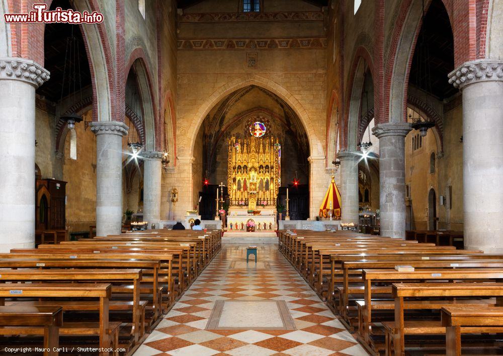 Immagine Interno dell'Abbazia di Santa Maria di Follina in Veneto - © Mauro Carli / Shutterstock.com