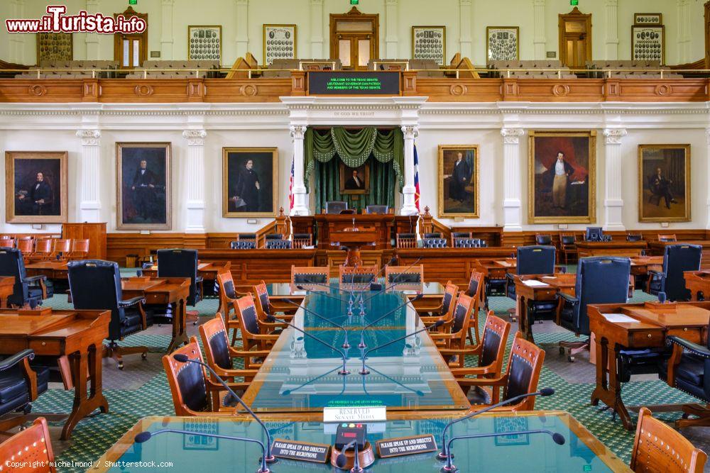 Immagine Interno della Camera del Senato al Campidoglio di Austin, Texas - © michelmond / Shutterstock.com