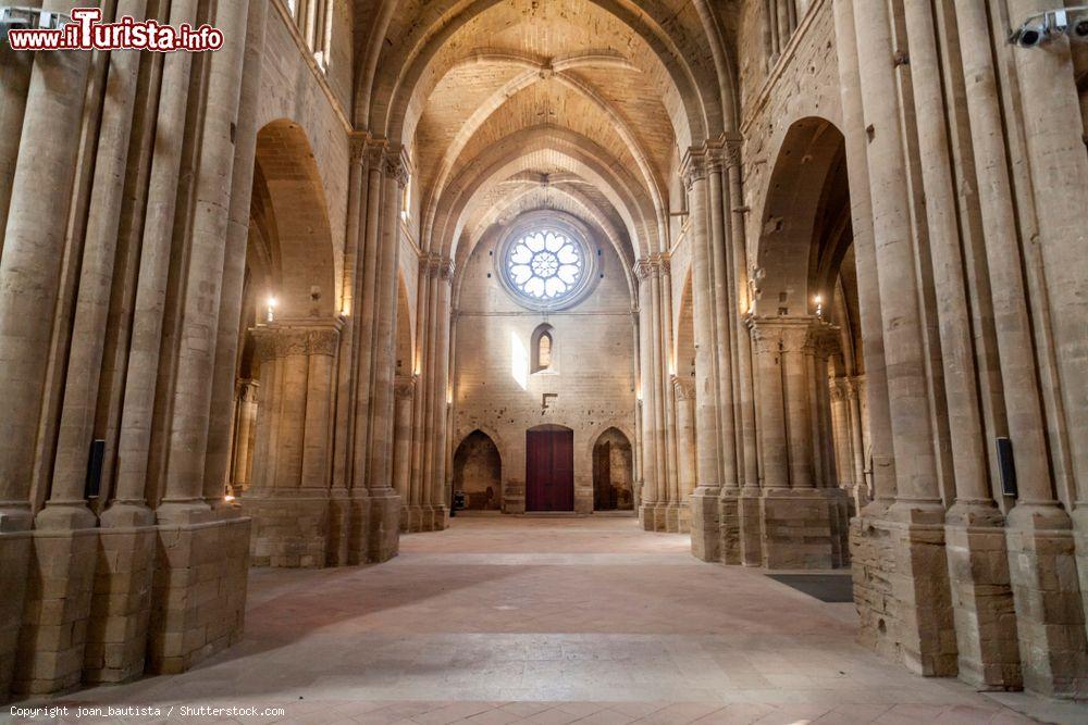 Immagine Interno della Seu Vella di Lerida, la vecchia cattedrale cittadina in stile gotico (Spagna) - © joan_bautista / Shutterstock.com