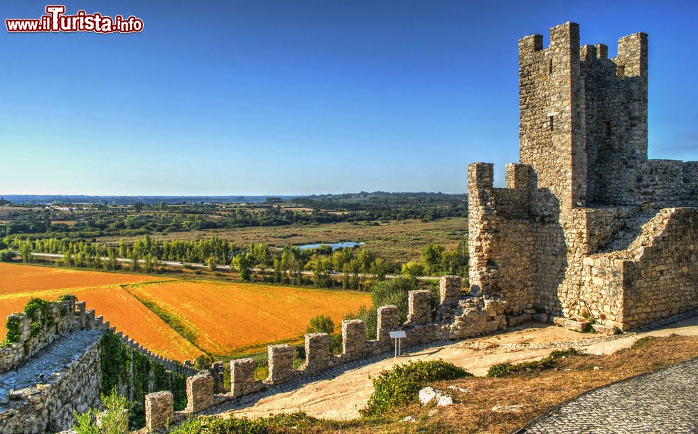 Immagine La campagna di Montemor-o-Velho fotogafata dal castello, Portogallo.