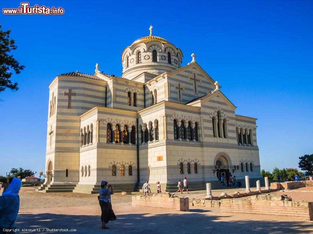 Immagine La Cattedrale di San Vladimiro a Chersonesos di Sebastopoli in Russia - © alexeyart1 / Shutterstock.com