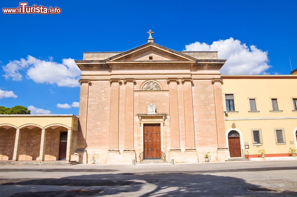 Immagine La Chiesa del Sacro Cuore a Manduria, Puglia, Italia. L'edificio religioso risale al XIX° secolo.