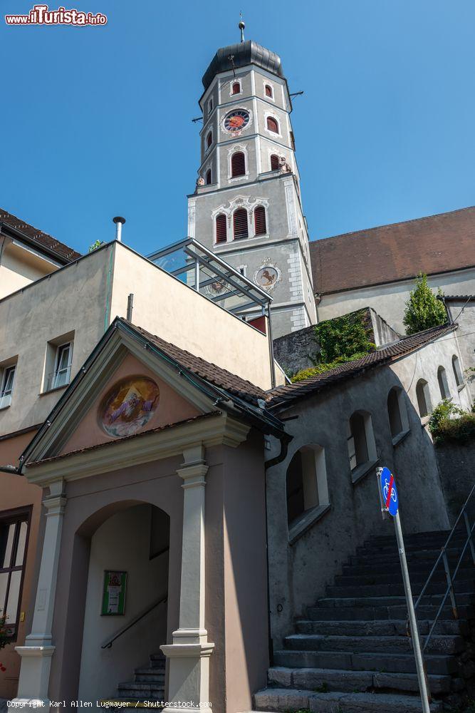 Immagine La chiesa di San Lorenzo a Bludenz, Austria. Distrutto da un incendio cittadino nel 1491, l'edificio è stato in seguito ricostruito - © Karl Allen Lugmayer / Shutterstock.com