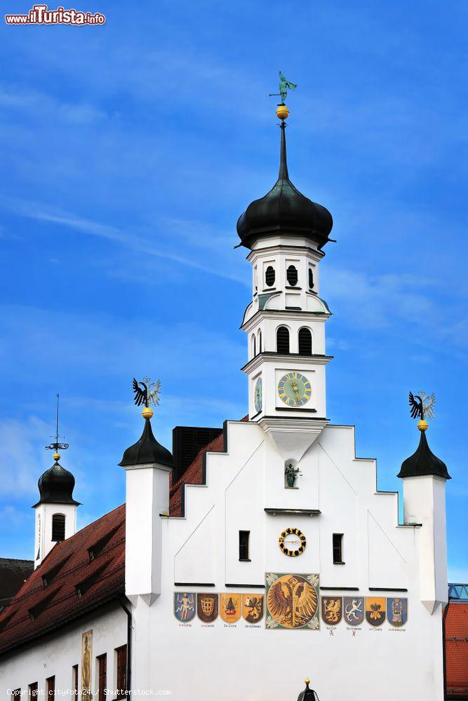 Immagine La chiesa di St. Mang nel centro di Kempten, Germania. La sua costruzione in stile romanico risale alla prima metà del '400 - © cityfoto24 / Shutterstock.com