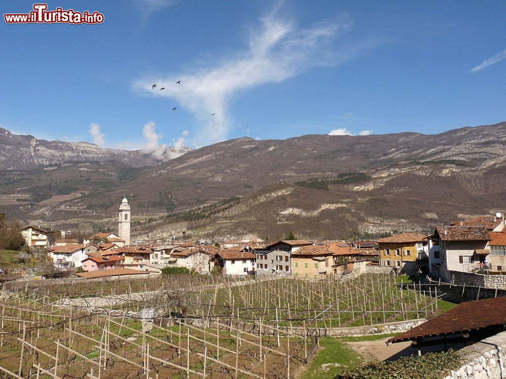 Immagine La cittadina di Volano vista da sud: siamo in Provincia di Trento, non lontano da Rovereto - © Matteo Ianeselli / CC BY-SA 3.0, Wikipedia