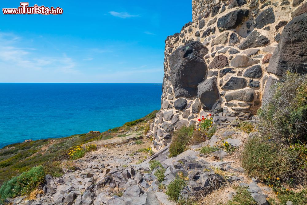 Immagine La costa di San Giovanni di Sinis, Sardegna.