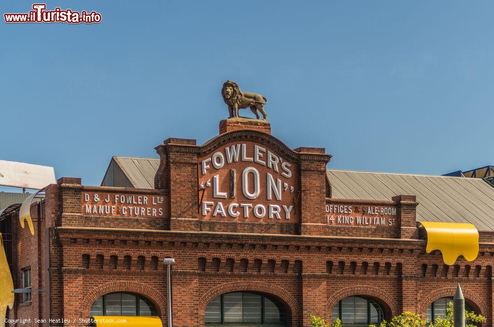 Immagine La Fowler's Lion Factory di Adelaide, Australia. Dal 1992 è un distretto artistico noto con il nome di Lions Arts Centre - © Sean Heatley / Shutterstock.com