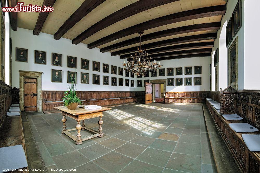 Immagine La Friedenssaal (Sala della Pace) nel Municipio di Osnabruck, Germania. In questo locale, il 24 ottobre 1648, venne firmato il tratto di Westfalia - © Mikhail Markovskiy / Shutterstock.com