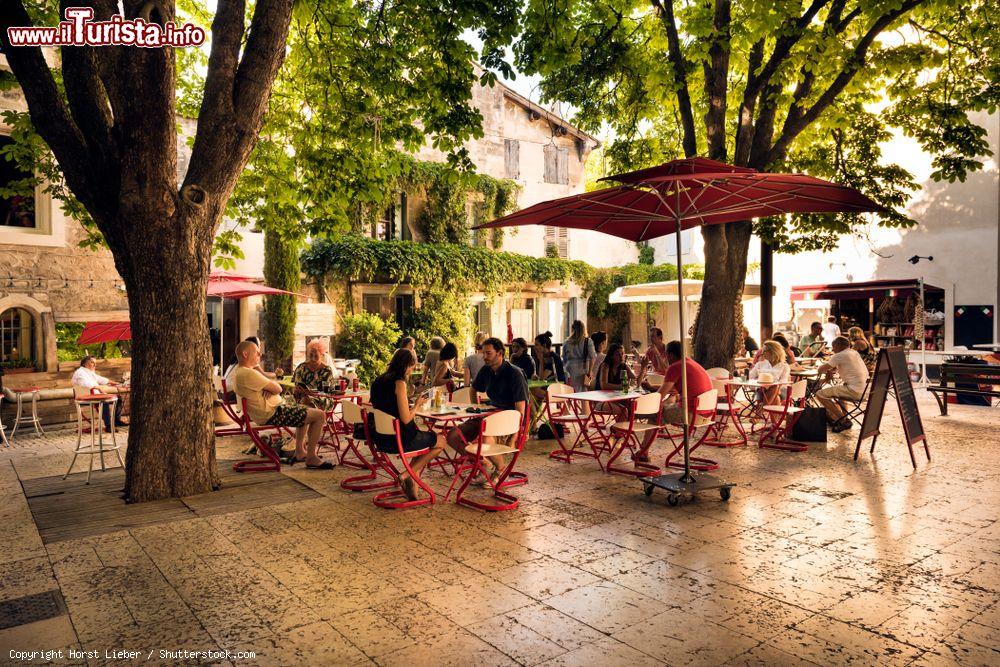 Immagine La graziosa piazzetta Favier nel centro di Saint-Remy-de-Provence (Francia) - © Horst Lieber / Shutterstock.com