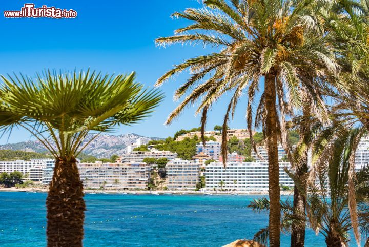 Immagine La località di Santa Ponça sull' isola di Majorca, Baleari, Spagna. Si trova in una baia protetta lungo la costa sud orientale di Maiorca - © hbpictures / Shutterstock.com