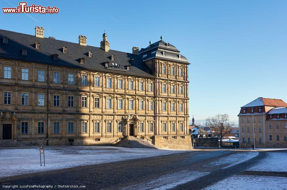 Immagine La Nuova Residenza di Bamberga in una giornata invernale, Germania - © LuisPinaPhotography / Shutterstock.com