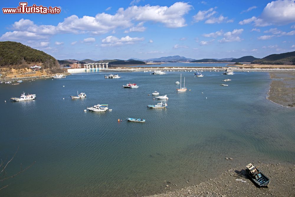 Immagine La piccola baia di Boryeong nella Corea del Sud