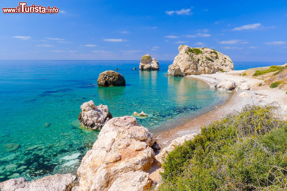 Immagine La spiaggia di Afrodite vicino a Paphos, isola di Cipro