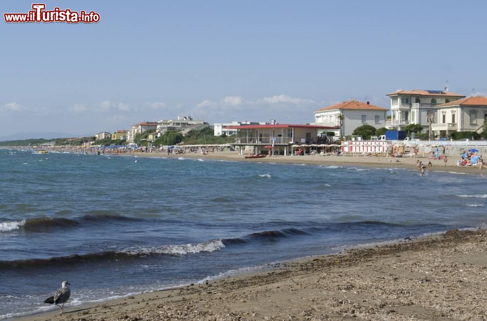 Immagine La spiaggia di San Vincenzo in Toscana.