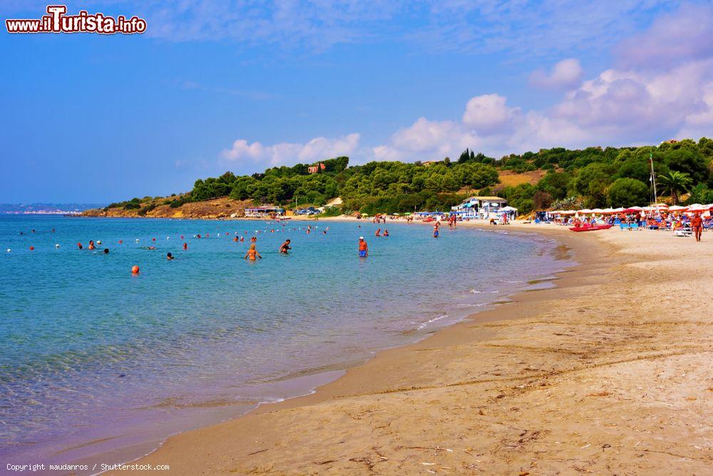 Immagine La spiaggia di Sovareto di Sciacca, costa sud-occidentale della Sicilia - © maudanros / Shutterstock.com