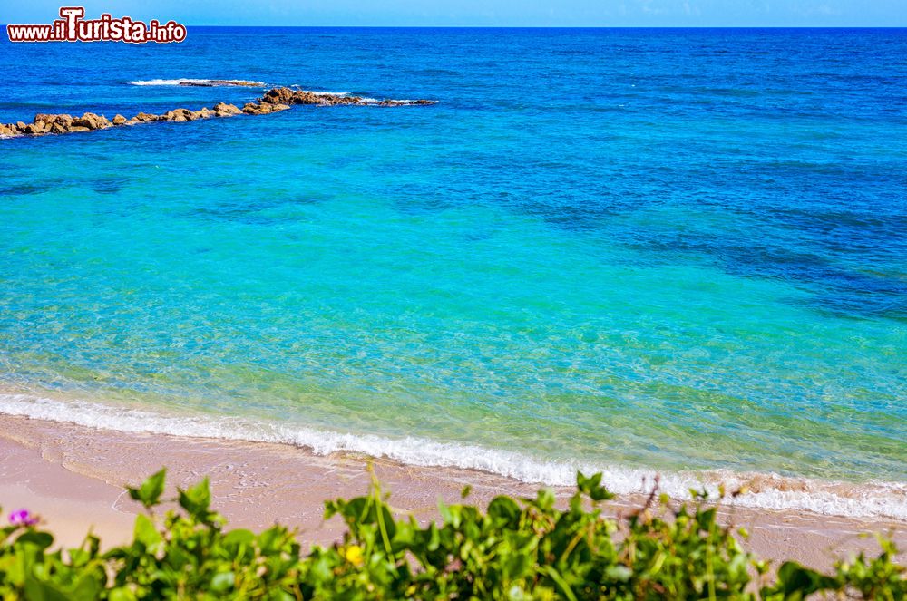 Immagine La suggestiva laguna blu di Puerto Plata, Repubblica Dominicana.