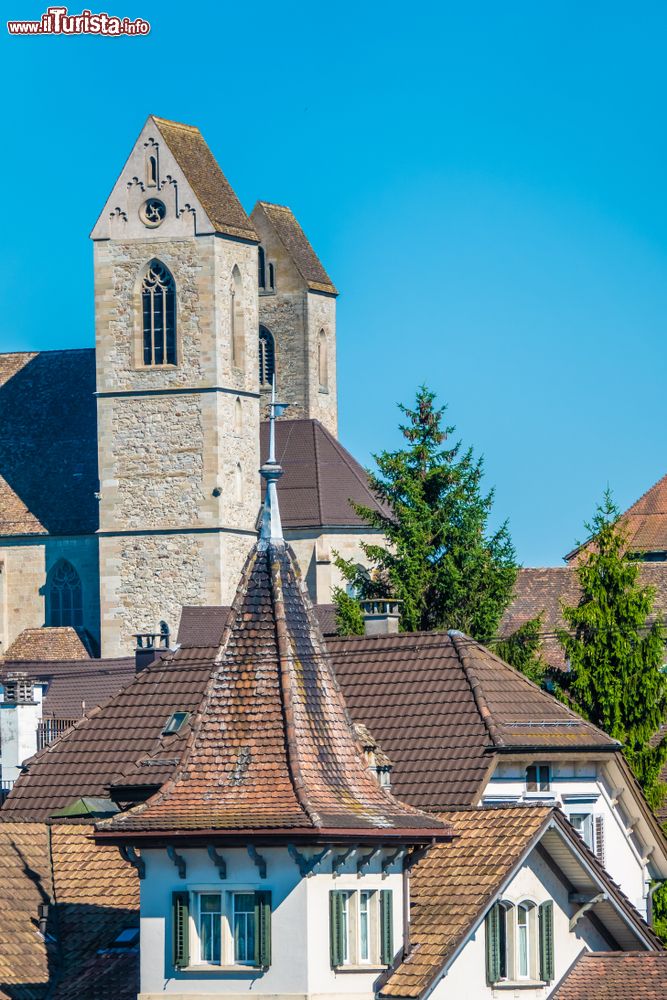 Immagine La torre antica di Rapperswil-Jona, Cantone di San Gallo, Svizzera.