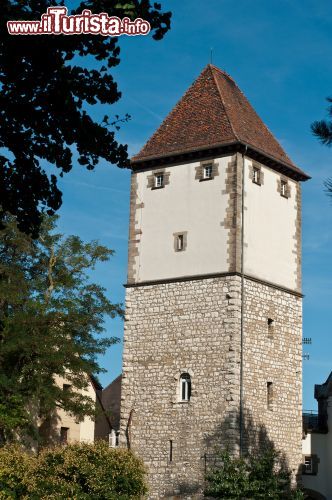 Immagine La torre Nessel nella città di Mulhouse, Alsazia, Francia - © 210050332 / Shutterstock.com