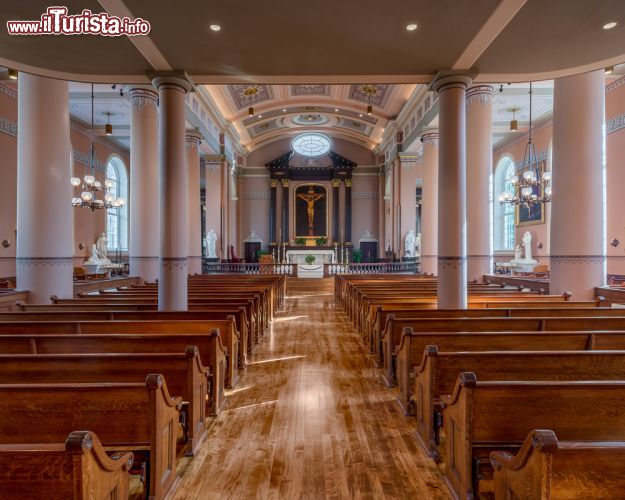 Immagine La vecchia Cattedrale di Saint Louis si trova sulla Walnut Street a poca distanza dal celebre arco - © Nagel Photography / Shutterstock.com