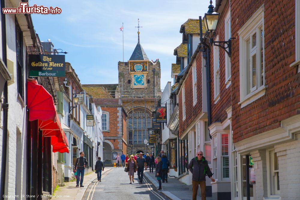 Immagine La visita al centro di Rye villaggio medievale del sud-est dell'Inghilterra. - © IR Stone / Shutterstock.com