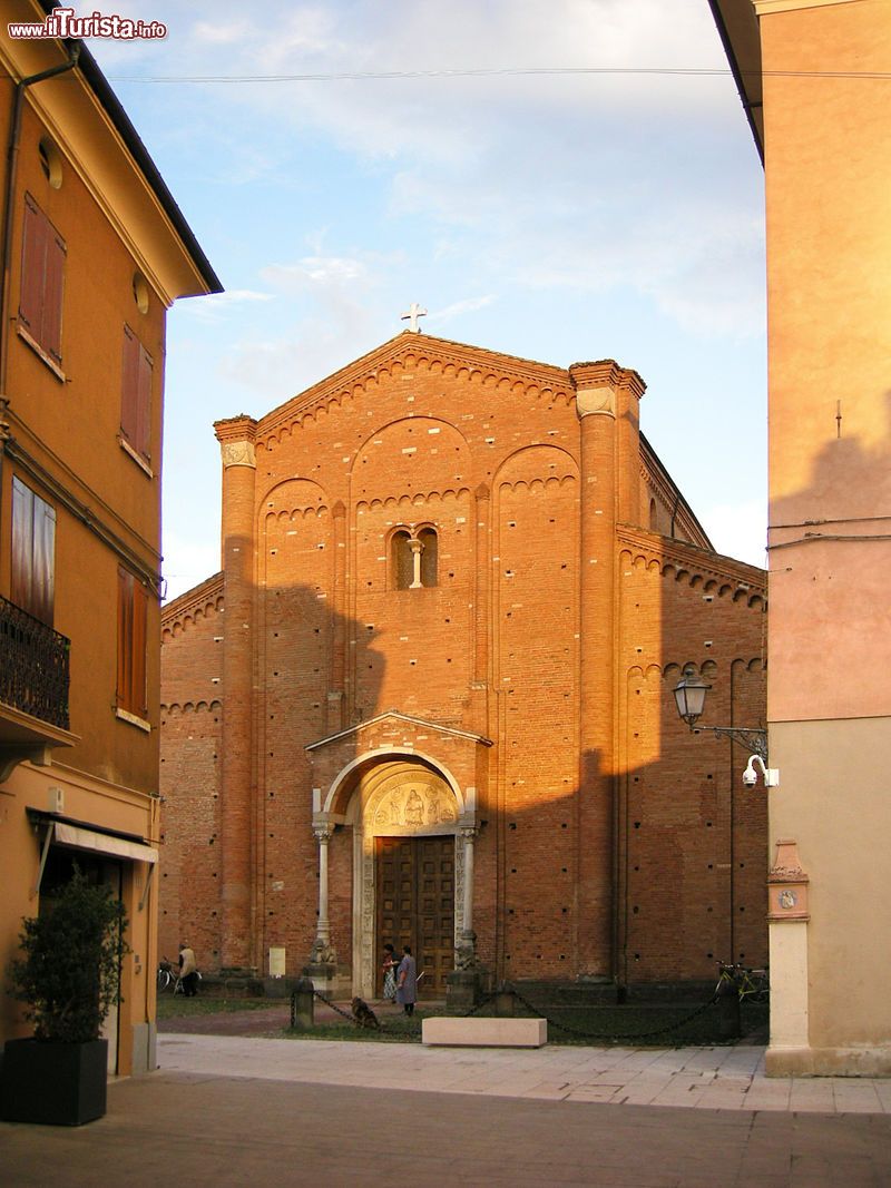 Immagine L'Abbazia di San Silvestro a nonantola: la facciata - © Sailko, CC BY-SA 3.0, Wikipedia