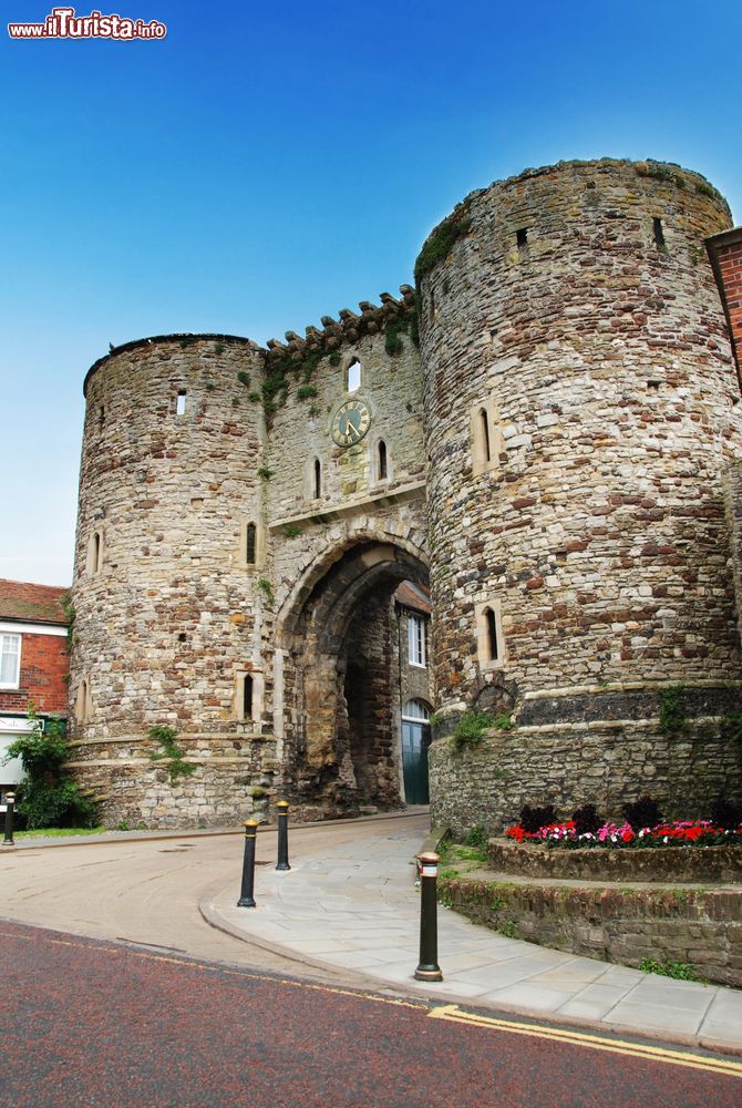 Immagine Il Landgate, la porta monumentale del villaggio di Rye nell'East Sussex, in Inghilterra