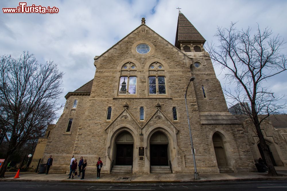 Immagine L'austera chiesa presbiteriana di Atlanta, Georgia.