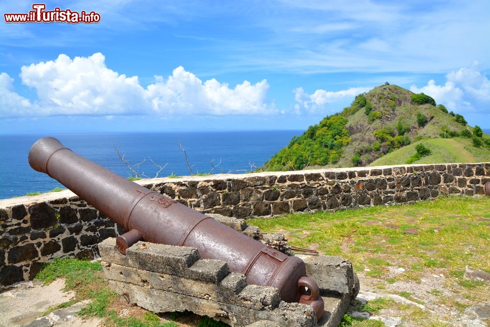 Immagine Le rovine di Fort Rodney su Pigeon Island, a Saint Lucia.