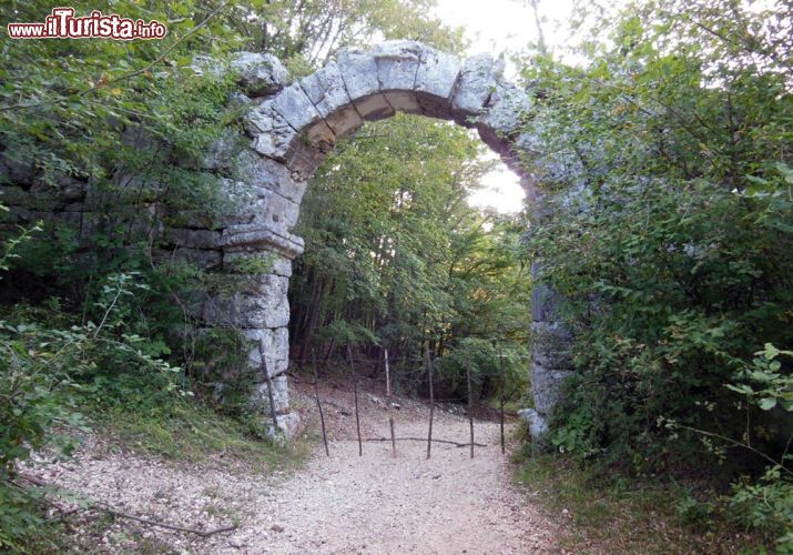 Immagine Le rovine romane dell Arco di Trevi nel Lazio - © MM - CC BY-SA 3.0 - Wikimedia Commons.