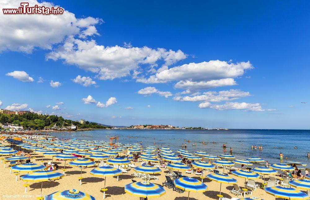 Immagine Nesebăr è conosciuta anche per le sue spiagge, tra cui la Southern Beach (nella foto) e la famosa Sunny Beach, la principale meta balneare della Bulgaria - © Ungvari Attila / Shutterstock.com