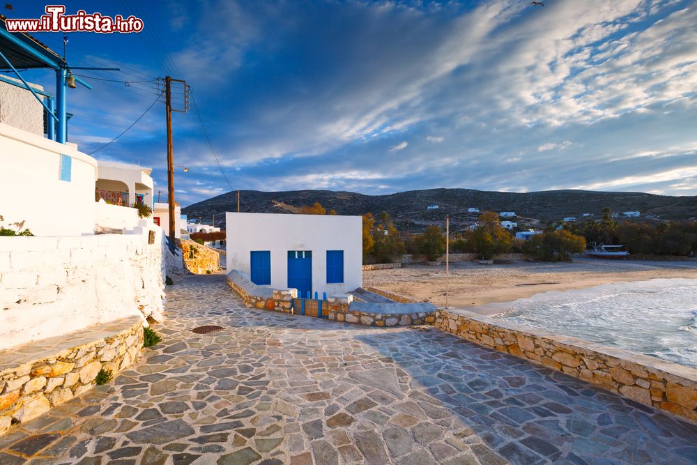 Immagine Le tipiche abitazioni greche nel villaggio di Stavros, isola di Donoussa.