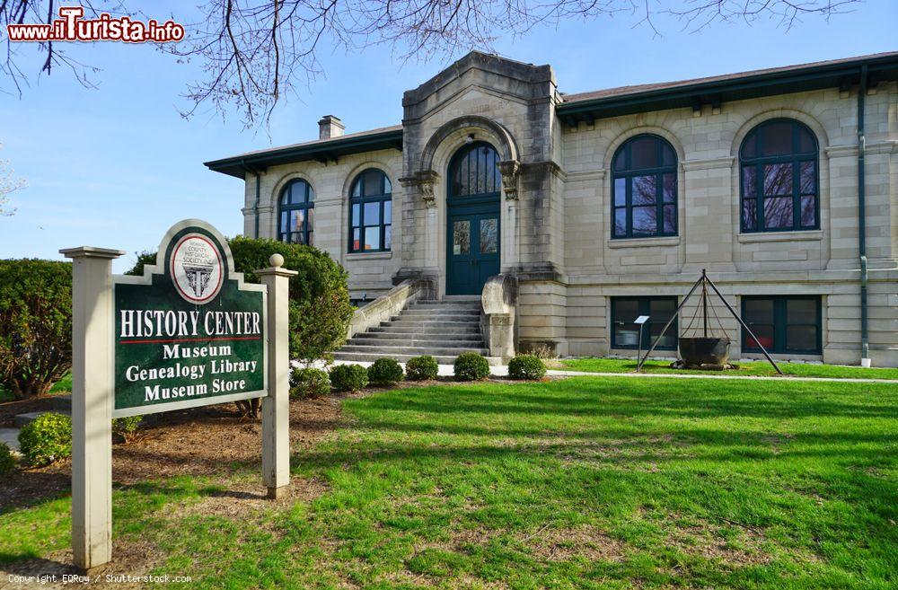 Immagine L'edificio dell'History Center di Bloomington, Indiana (USA). Noto anche come "Colored School", si trova nel distretto storico della città - © EQRoy / Shutterstock.com