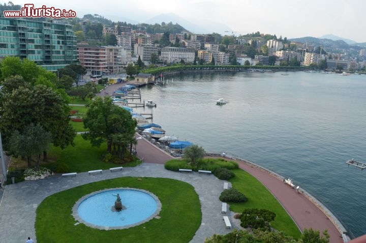 Immagine Lugano altra veduta del lago