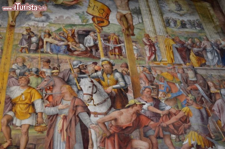 Immagine Lugano particolare affresco nella chiesa di Santa Maria degli Angioli