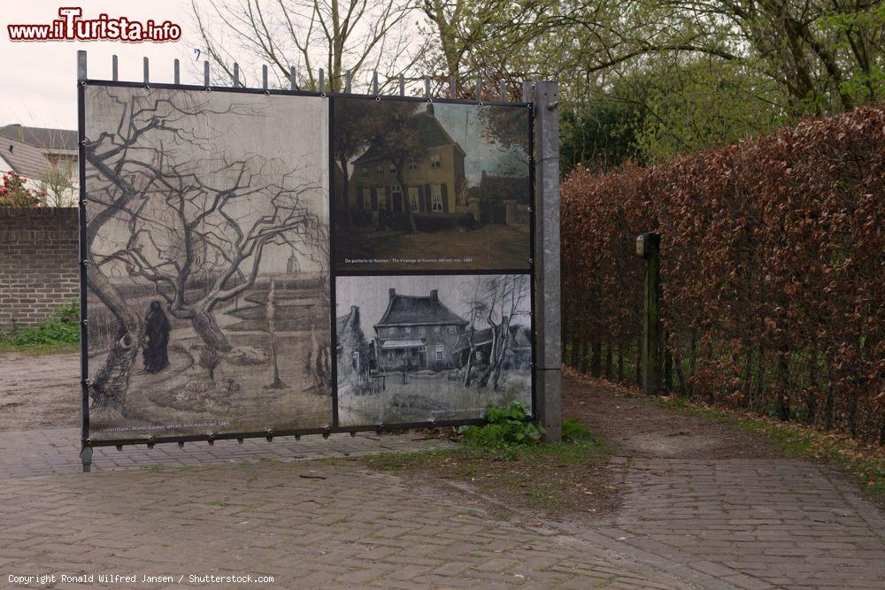 Immagine Nuenen, Olanda: rappresentazione di alcuni dipinti di Van Gogh qui realizzati  - © Ronald Wilfred Jansen / Shutterstock.com