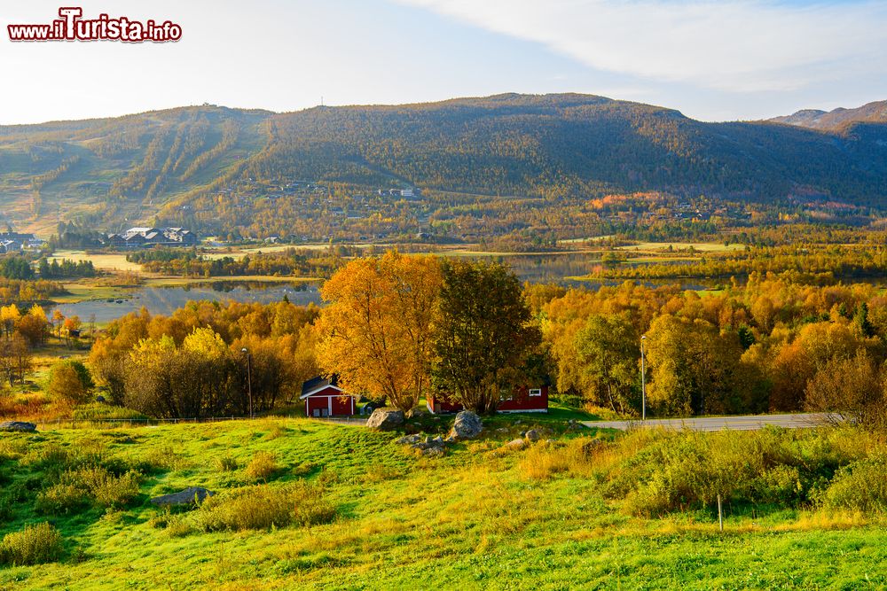 Immagine Paesaggio estivo intorno a Geilo in Norvegia