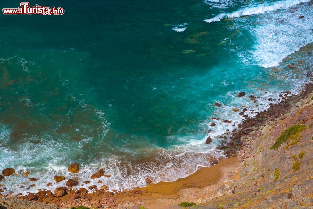 Immagine Panorama dalla scogliera di Nebida in Sardegna