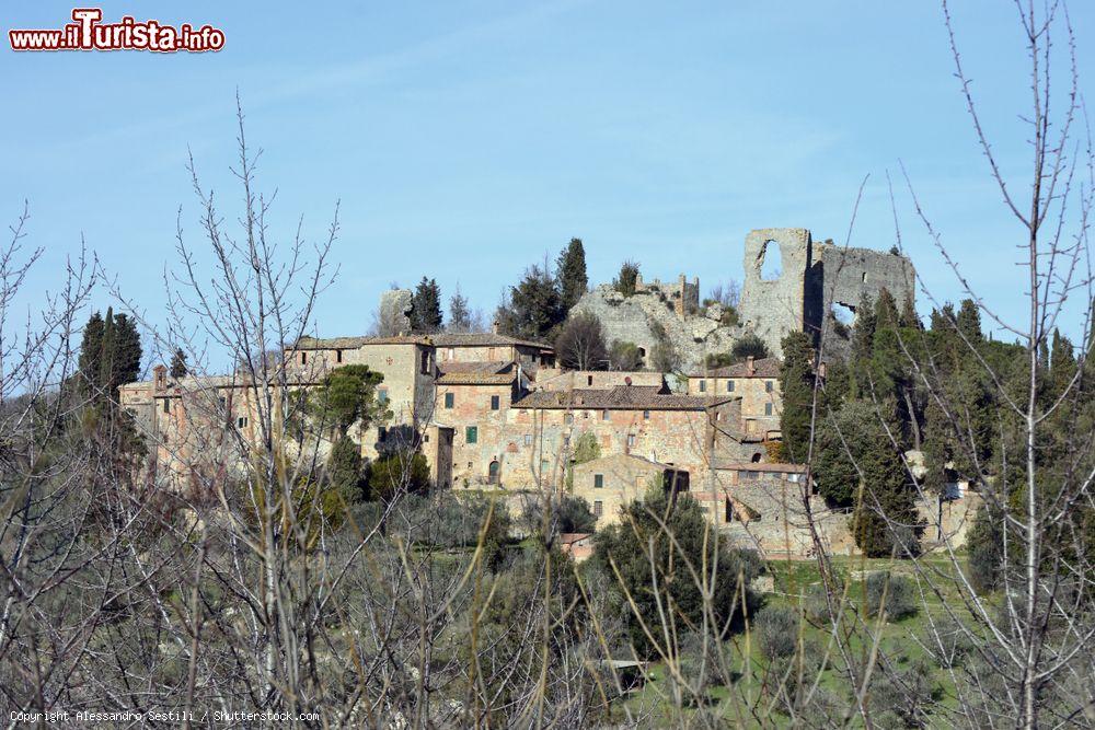 Immagine Panorama del villaggio toscano di Trequanda, provincia di Siena - © Alessandro Sestili / Shutterstock.com