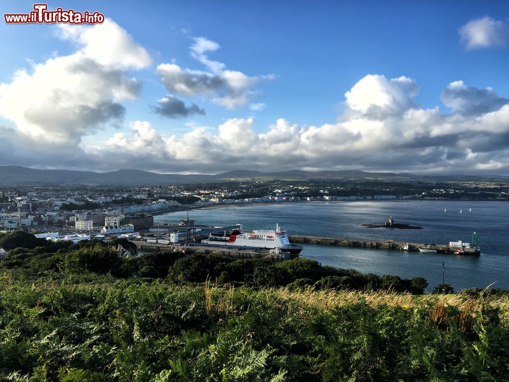 Immagine Panorama della capitale di Man, Douglas City, United Kingdom